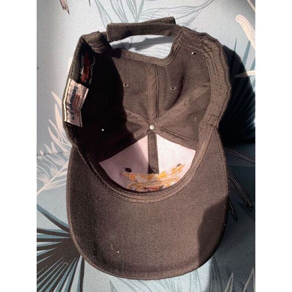 NEW US Navy MILITARY OFFICIAL Embroidered Black TRUCKER BASEBALL Hat Cap - Picture 5 of 7